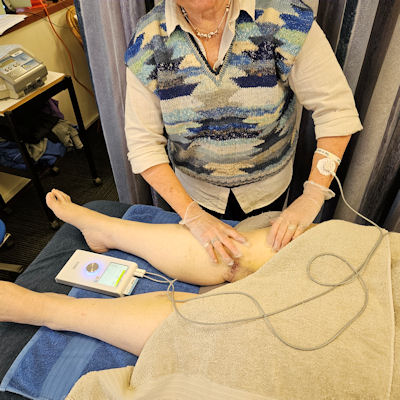 Hands on complex
                        manual therapy for lymphoedema